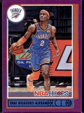 2021-22 Hoops #3 Shai Gilgeous-Alexander Purple