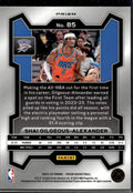 2023-24 Panini Prizm #85 Shai Gilgeous-Alexander Prizms Red White and Blue