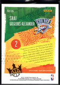 2019-20 Panini Court Kings #15 Shai Gilgeous-Alexander Modern Strokes
