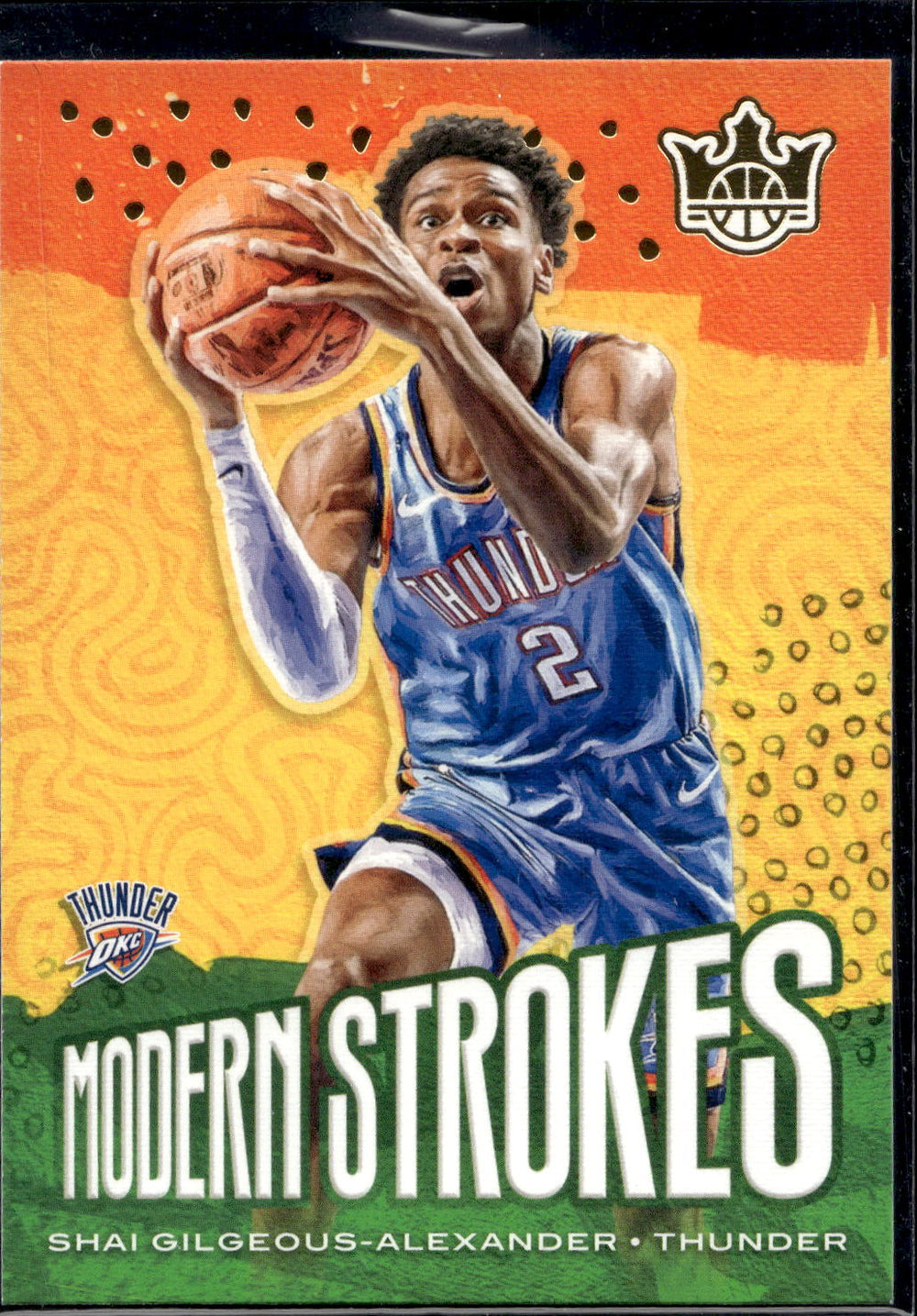 2019-20 Panini Court Kings #15 Shai Gilgeous-Alexander Modern Strokes