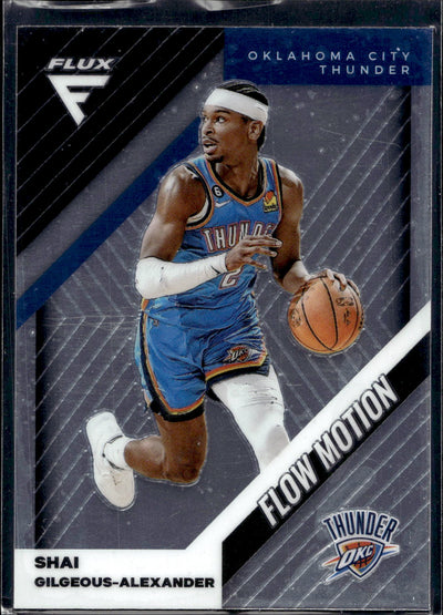 2022-23 Panini Flux #6 Shai Gilgeous-Alexander Flow Motion