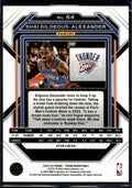 2022-23 Panini Prizm #64 Shai Gilgeous-Alexander Prizms Pink Ice