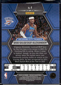 2022-23 Panini Mosaic #4 Shai Gilgeous-Alexander Red
