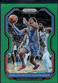 2020-21 Panini Prizm #118 Shai Gilgeous-Alexander Green Prizms