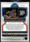 2021-22 Panini Prizm #238 Shai Gilgeous-Alexander Silver
