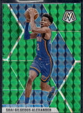 2019-20 Panini Mosaic #133 Shai Gilgeous-Alexander Green Prizm