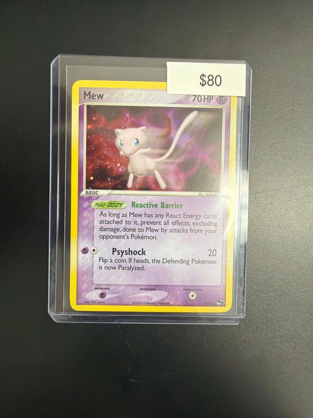Pokemon Mew Pop Series 4 #4/17