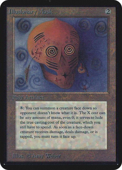 Illusionary Mask (LEA-249) - Limited Edition Alpha