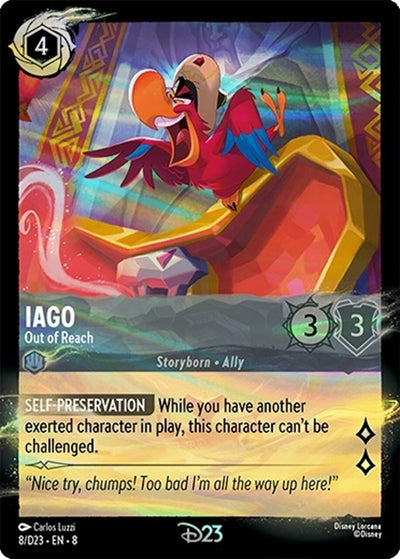Iago - Out of Reach - 8 - (D23 Promos)