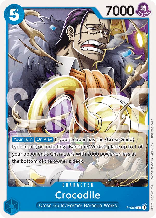 Crocodile (Store 2-on-2 Battle 2025) - P-082 - (One Piece Promotion Cards)