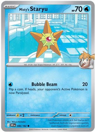 Misty's Staryu 46 Sv10 Destined Rivals