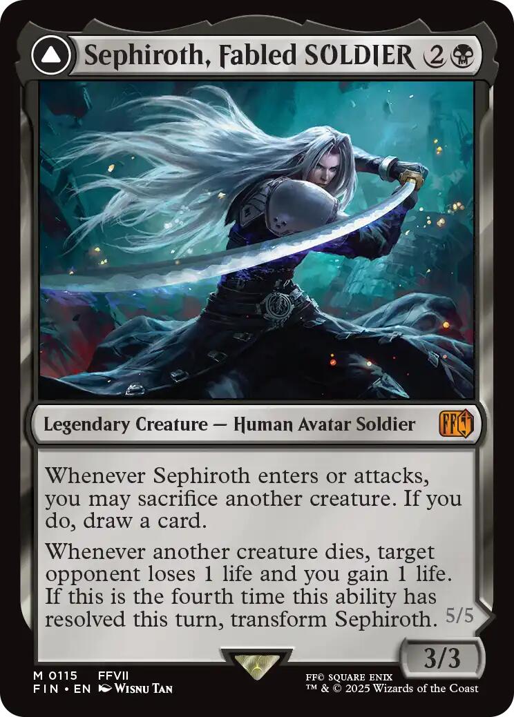 Sephiroth, Fabled SOLDIER - 115 - (FINAL FANTASY)