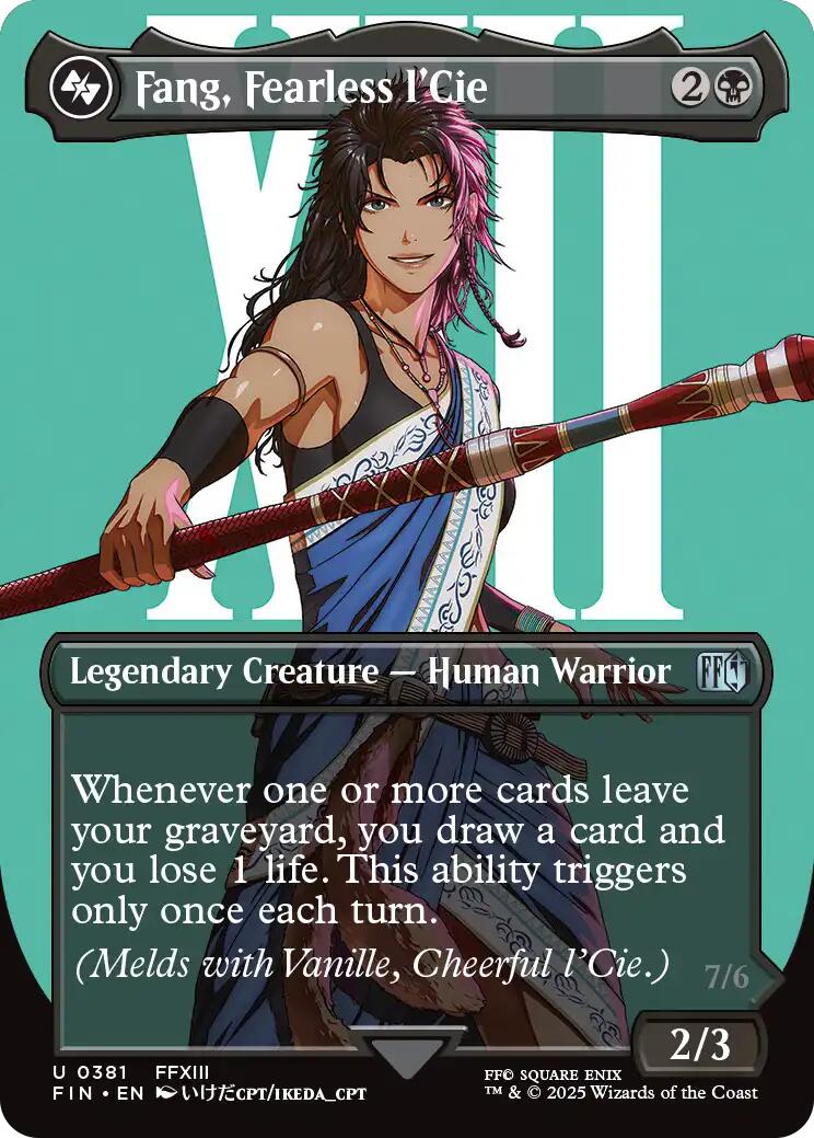 Fang, Fearless l'Cie (Borderless) - 381 - (FINAL FANTASY)
