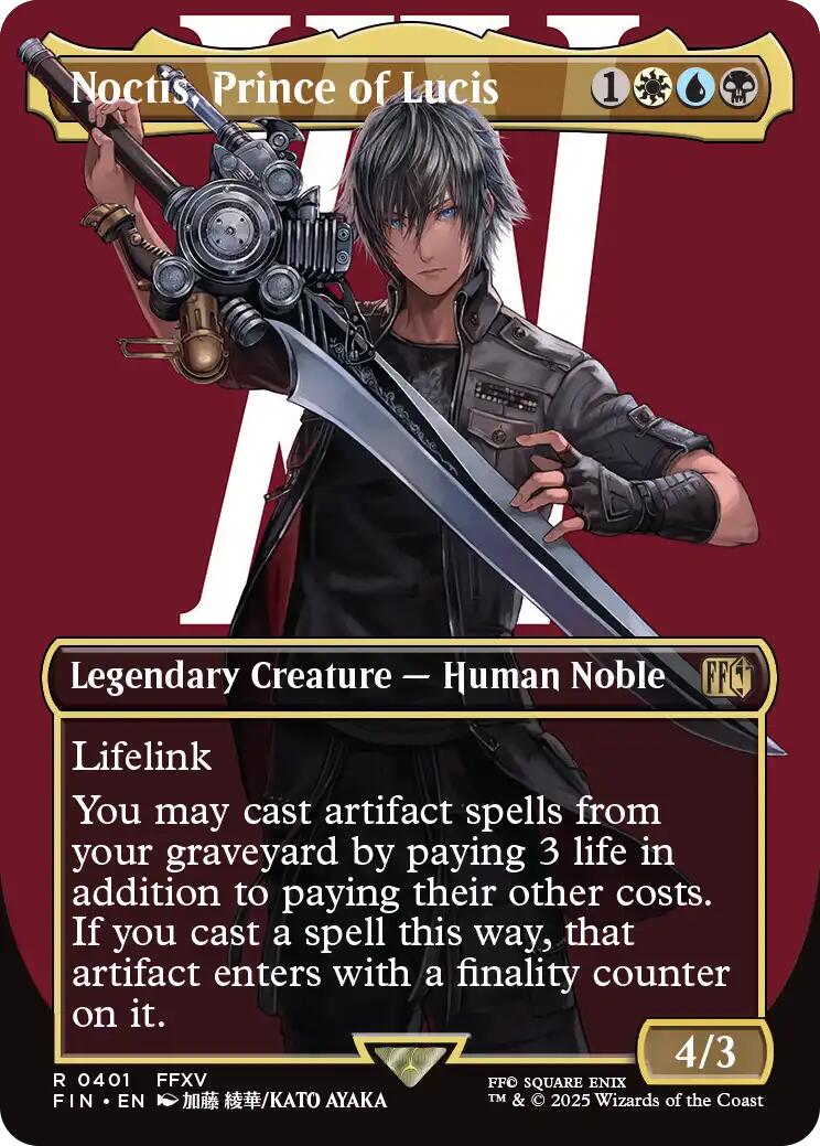 Noctis, Prince of Lucis (Borderless) - 401 - (FINAL FANTASY)