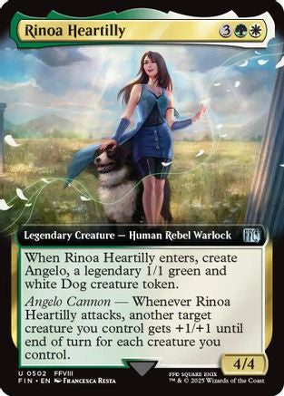 Rinoa Heartilly (Extended Art) (FIN-502) - FINAL FANTASY Foil