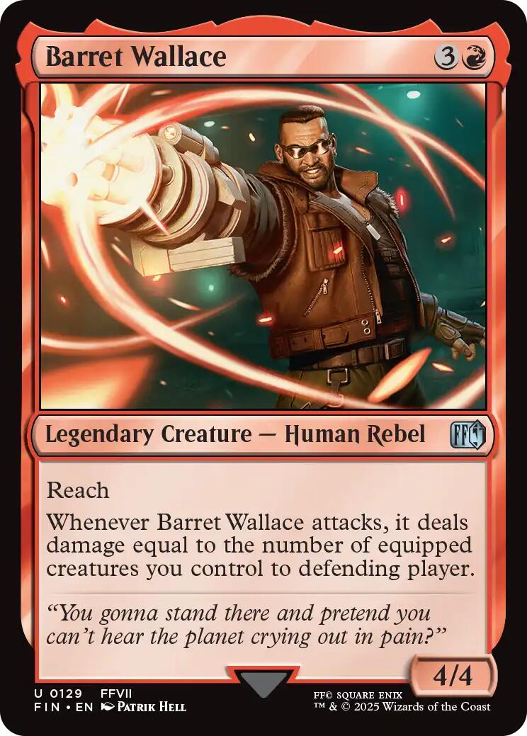 Barret Wallace - 129 - (FINAL FANTASY)