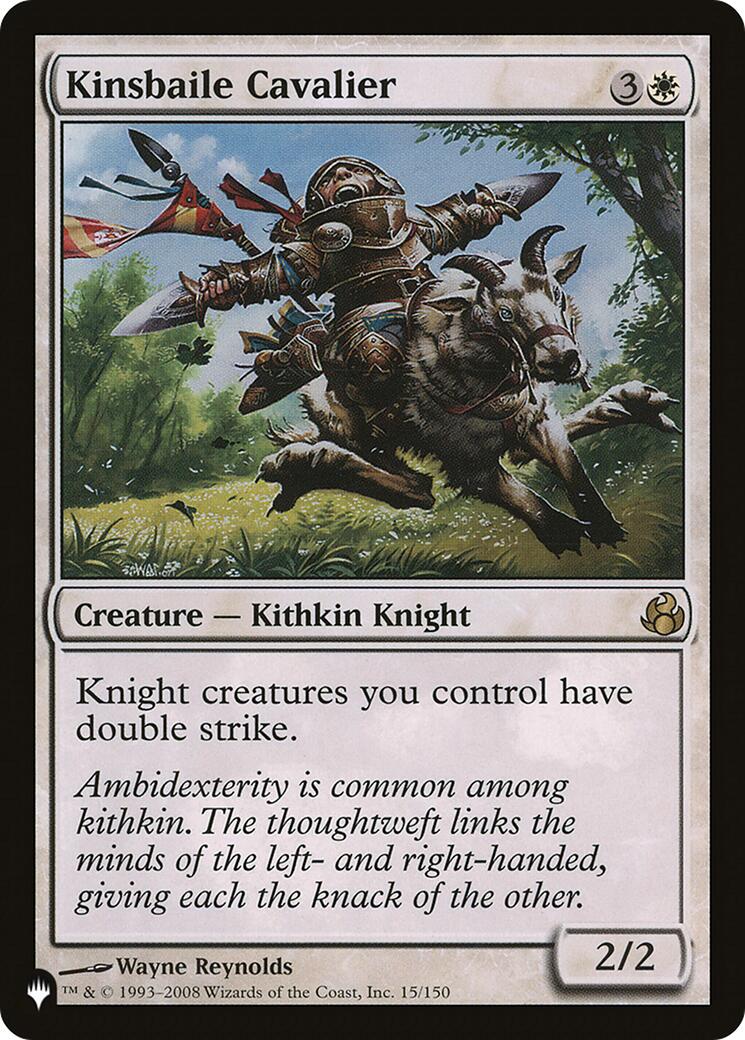 Kinsbaile Cavalier - 015/150 - (The List Reprints)
