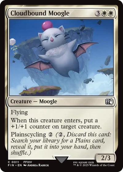 Cloudbound Moogle - 11 - (FINAL FANTASY)