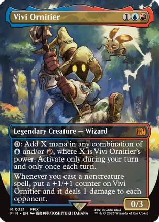 Vivi Ornitier (Borderless) (FIN-321) - FINAL FANTASY Foil