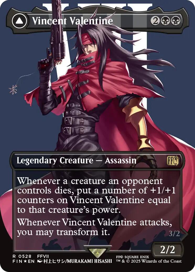 Vincent Valentine (Borderless) (Surge Foil) - 528 - (FINAL FANTASY)