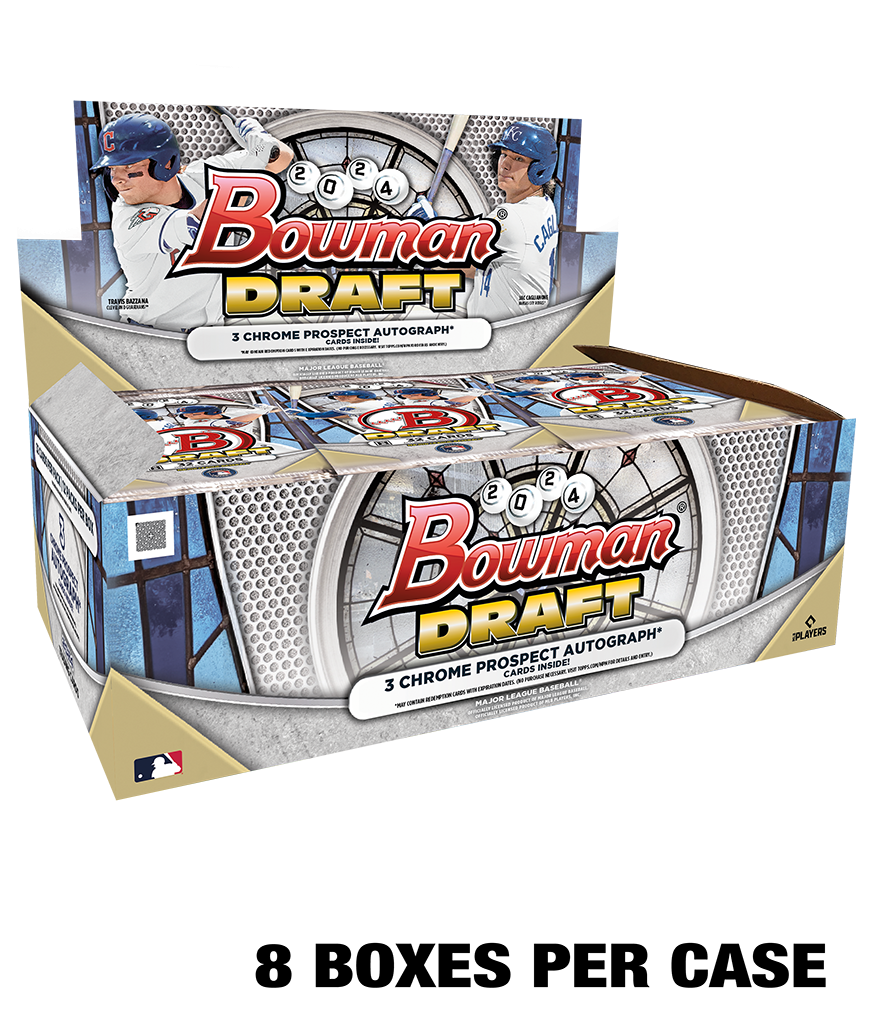 2024 Bowman Draft Baseball Jumbo 8 Box Case