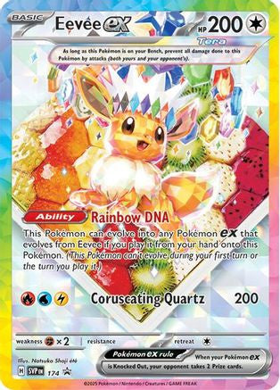 Eevee Ex 174 174 Sv Scarlet Violet Promo Cards Holofoil