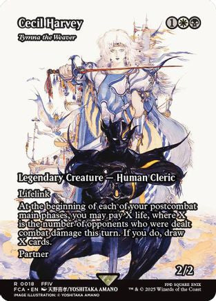 Cecil Harvey Tymna the Weaver - Tymna the Weaver (Showcase) (FCA-018) - FINAL FANTASY: Through the Ages Foil