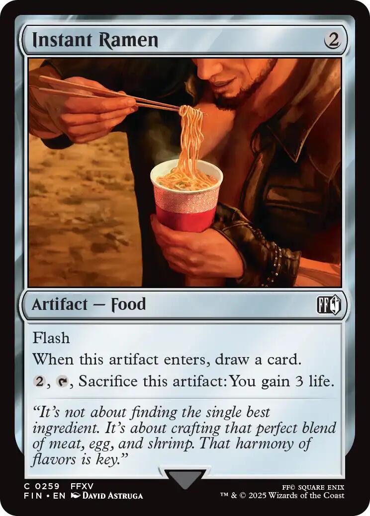 Instant Ramen - 259 - (FINAL FANTASY)