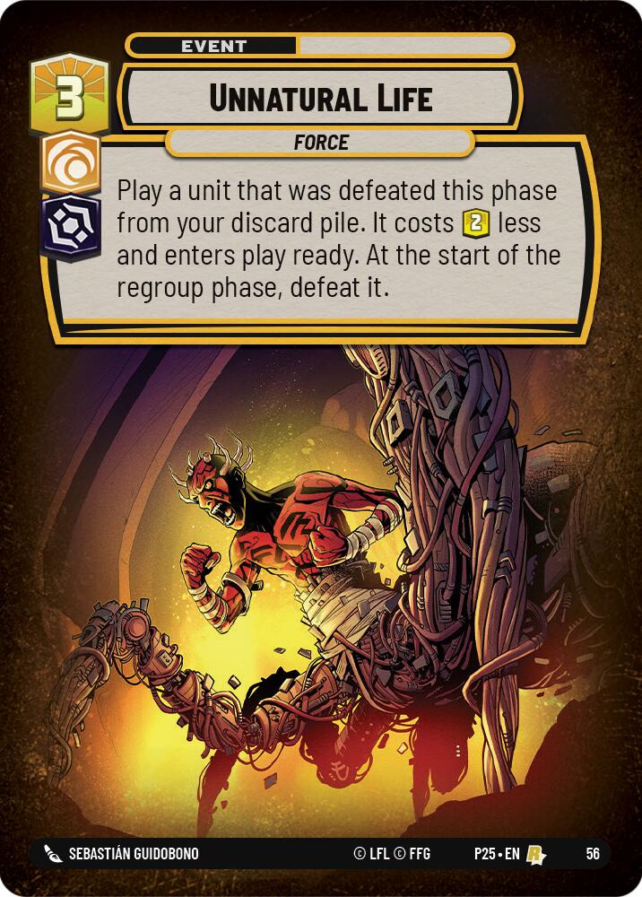 Unnatural Life - 56 - (Organized Play Promos)