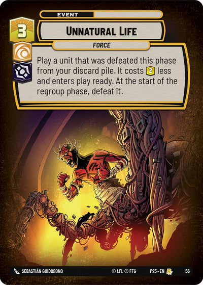 Unnatural Life - 56 - (Organized Play Promos)