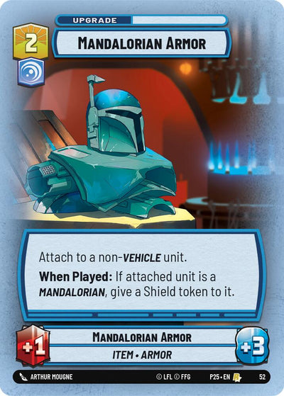 Mandalorian Armor - 52 - (Organized Play Promos)