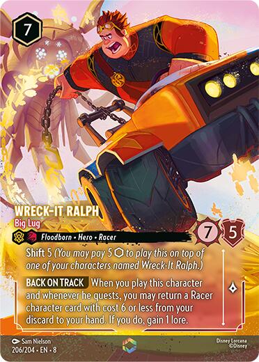 Wreck-It Ralph - Big Lug (Enchanted) - 206/204 - (Reign of Jafar)