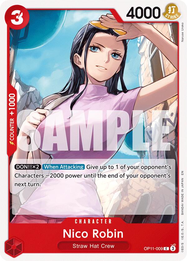 Nico Robin - OP11-009 - (A Fist of Divine Speed)