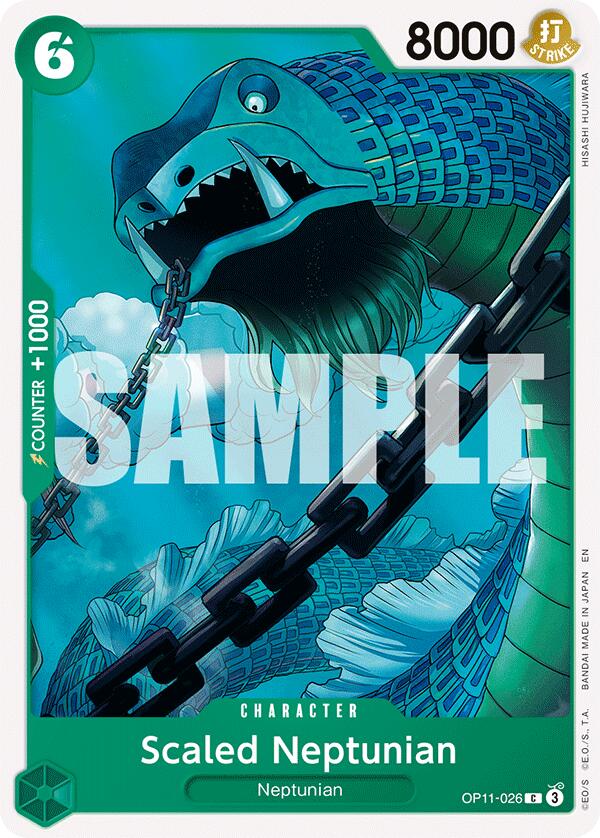 Scaled Neptunian - OP11-026 - (A Fist of Divine Speed)