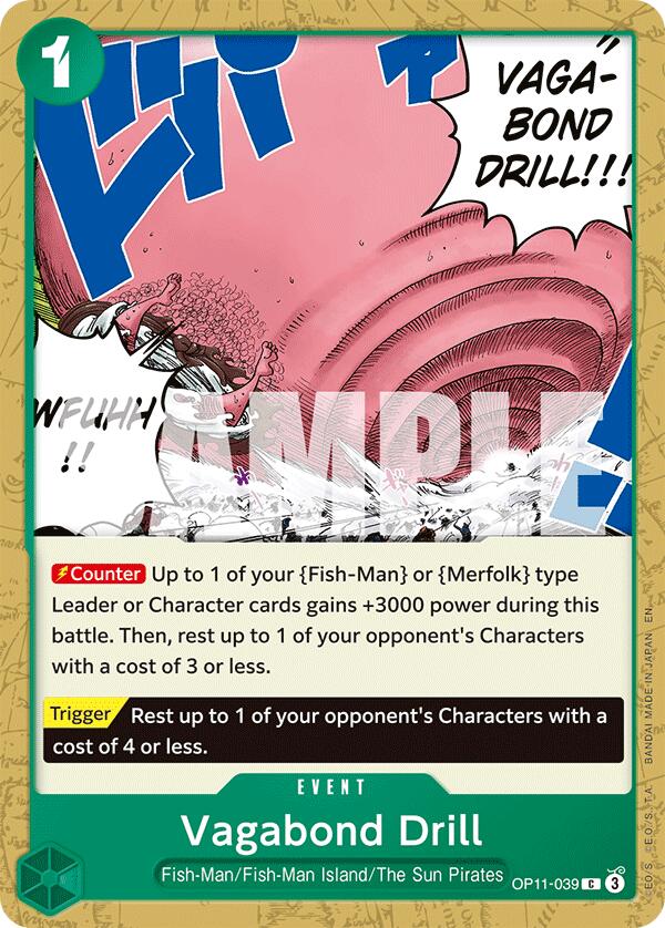 Vagabond Drill - OP11-039 - (A Fist of Divine Speed)