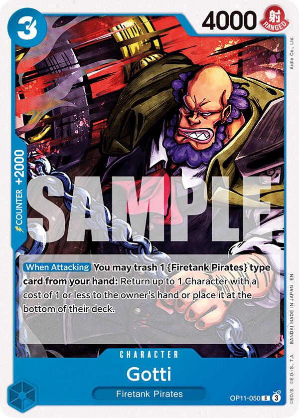 Gotti - OP11-050 - (A Fist of Divine Speed)