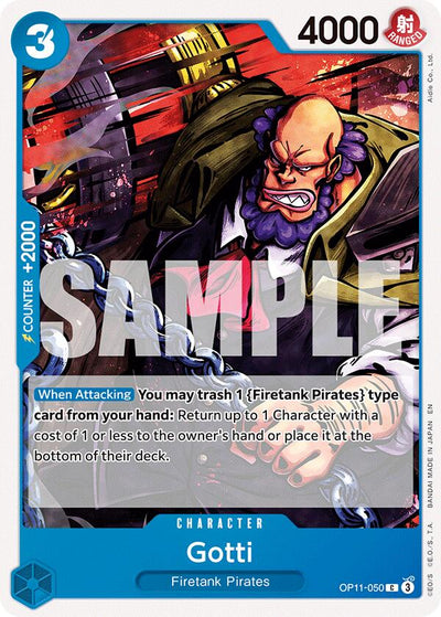 Gotti - OP11-050 - (A Fist of Divine Speed)