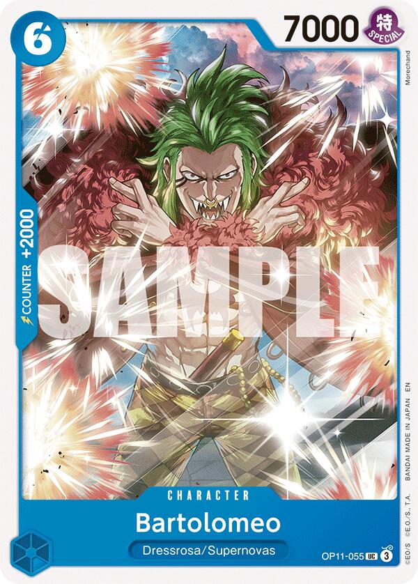 Bartolomeo - OP11-055 - (A Fist of Divine Speed)