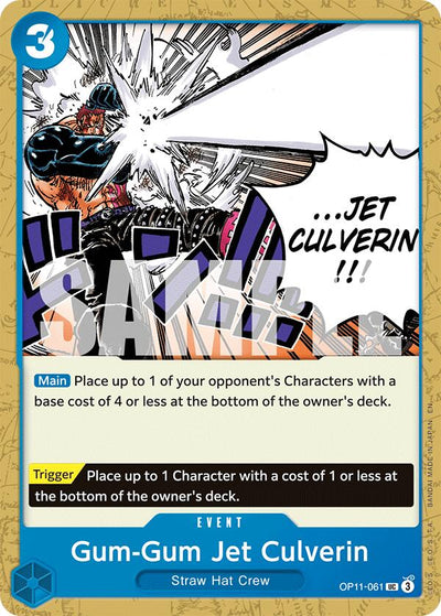 Gum-Gum Jet Culverin - OP11-061 - (A Fist of Divine Speed)