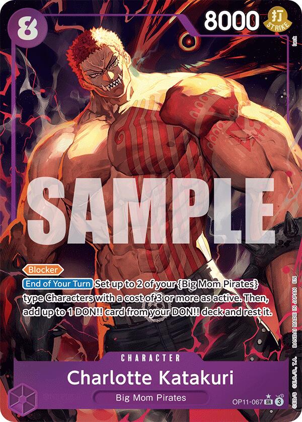 Charlotte Katakuri (067) (Alternate Art) - OP11-067 - (A Fist of Divine Speed)