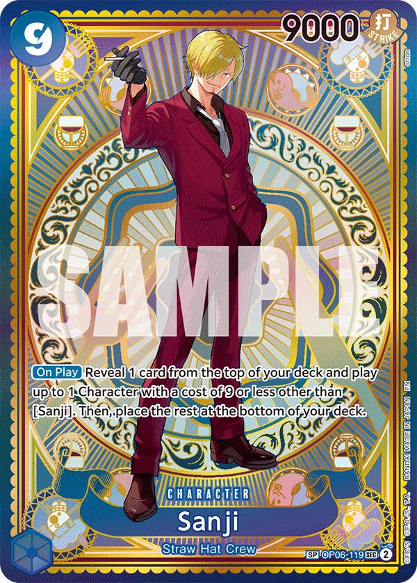 Sanji (SP) - OP06-119 - (A Fist of Divine Speed)