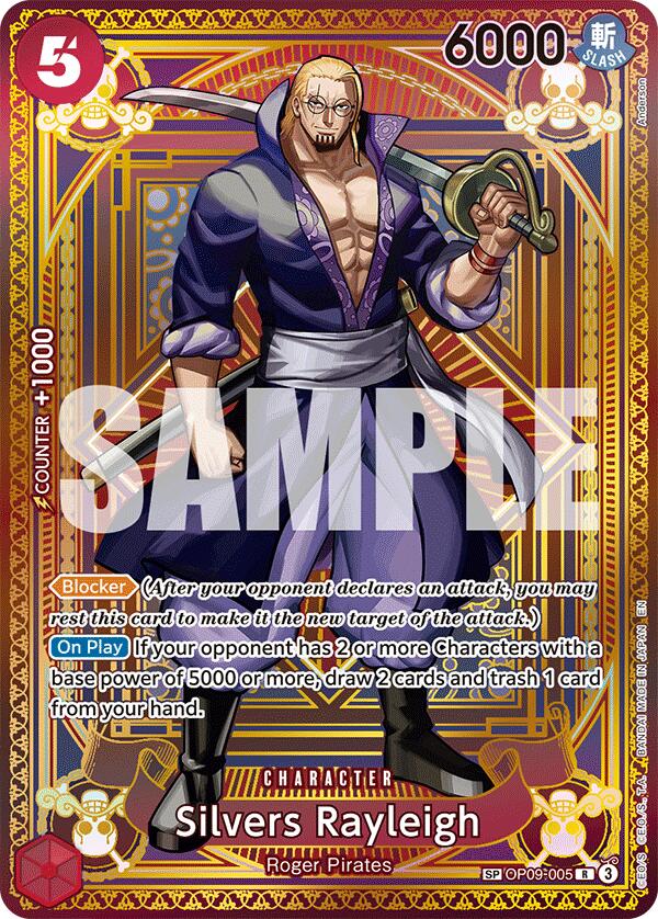 Silvers Rayleigh (SP) - OP09-005 - (A Fist of Divine Speed)