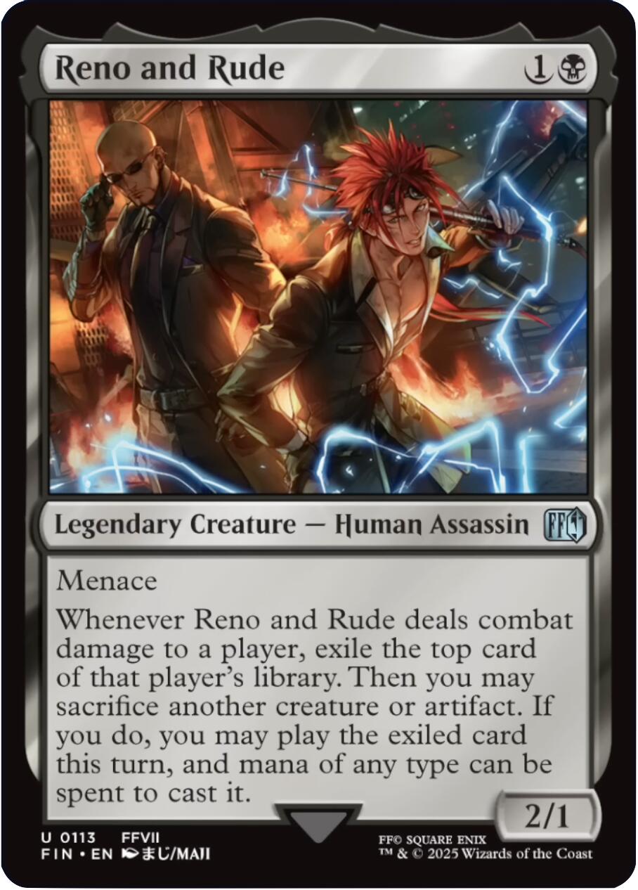 Reno and Rude - 113 - (FINAL FANTASY)