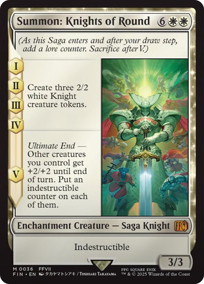 Summon: Knights of Round - 36 - (FINAL FANTASY)