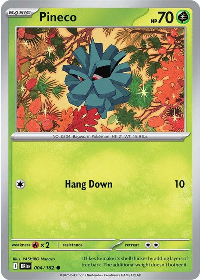 Pineco - 004/182 - (SV10: Destined Rivals)