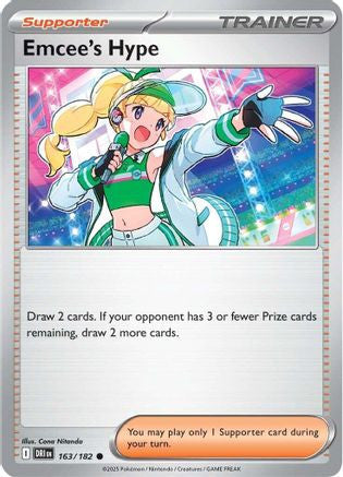 Emcee's Hype 163 182 163 Sv10 Destined Rivals