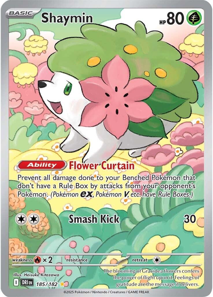 Shaymin - 185/182 - 185/182 - (SV10: Destined Rivals)