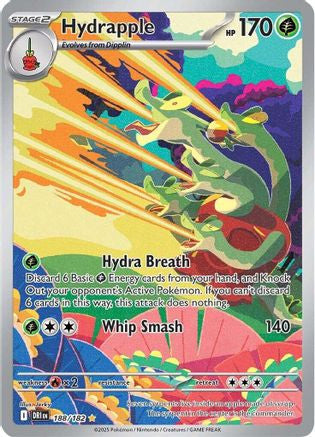 Hydrapple 188 182 188 Sv10 Destined Rivals Holofoil
