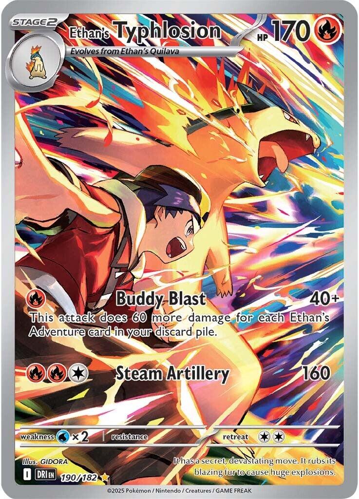 Ethan's Typhlosion - 190/182 - 190/182 - (SV10: Destined Rivals)