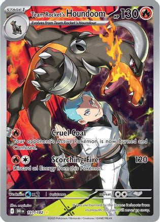 Team Rocket's Houndoom 191 182 191 Sv10 Destined Rivals Holofoil